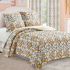 Colcha bouti Ilse naranja