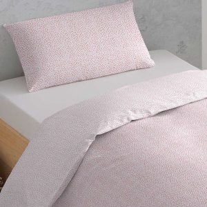 Capa De Edredão Algodão Cloti Rosa Palo