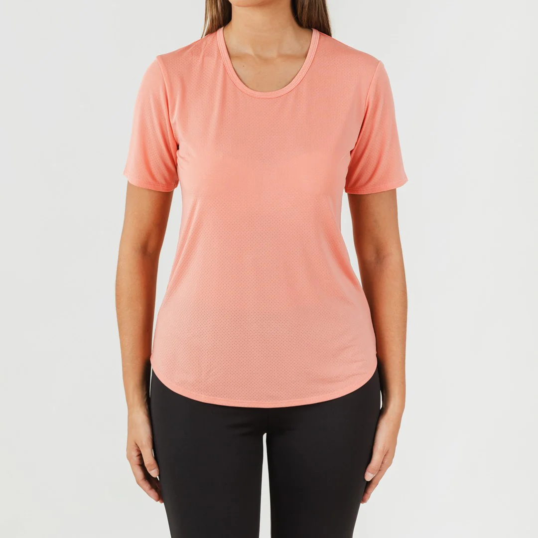 Conjunto deportivo leggings largo mujer naranja/negro - Imagen 4