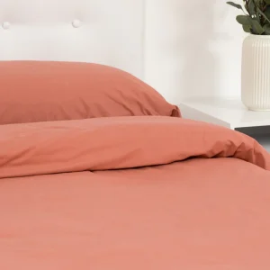 Capa de edredão algodão lisas