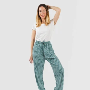 Pantalón viscosa Dueña Azul