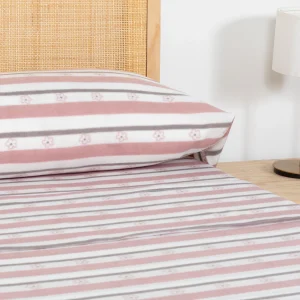 Juego de sábanas pirineo Wilma malva