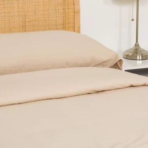 Capa de edredão algodão lisas