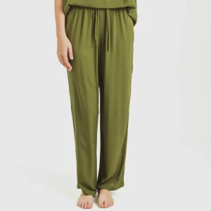 Pantalón largo viscosa bambula liso