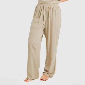 Pantalón largo viscosa bambula liso