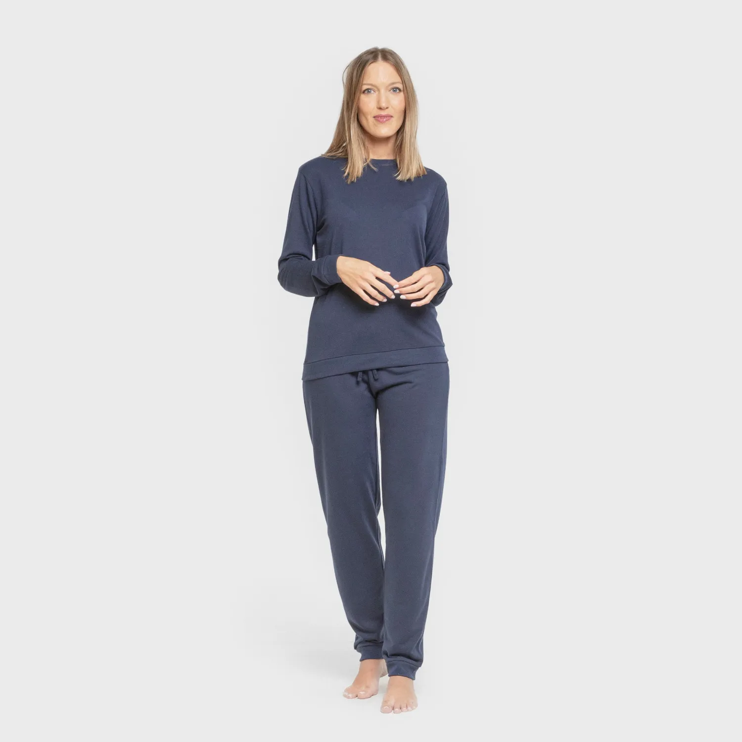 Pantalón largo basico deportivo mujer - Imagen 3