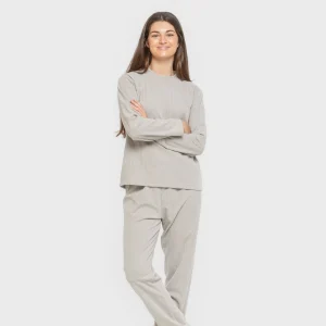 Pijama canale Raya Ancha lisa mujer