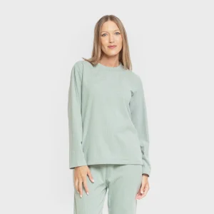 Pijama canale Raya Ancha lisa mujer