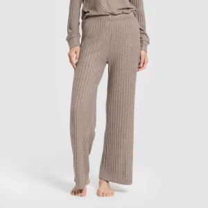 Pantalón largo polyamide canalé mujer