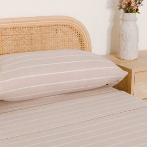 Juego de sábanas pirineo Raya Premia arena