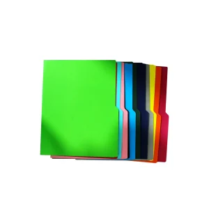 Folders Colores Surtidos 8.5X11" (Unidad)