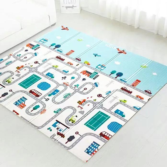 Alfombra antigolpes para bebé reversible - Imagen 9