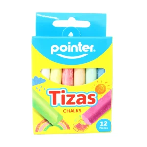 Tizas De Colores 12PCS